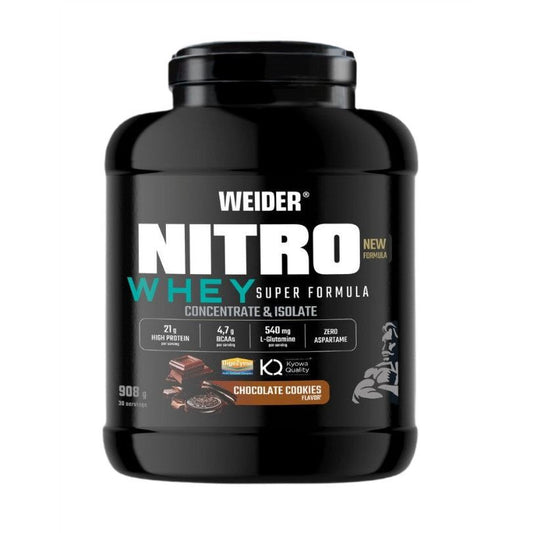 Nitro Whey Super Formula, Chocolate Cookies - 908 grams
