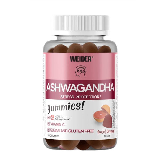 Ashwagandha Gummies, Sweet Orange - 40 gummies