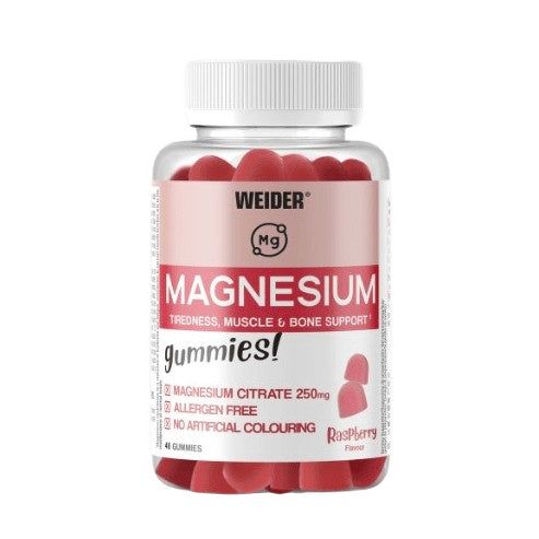 Magnesium Gummies, Raspberry - 48 gummies