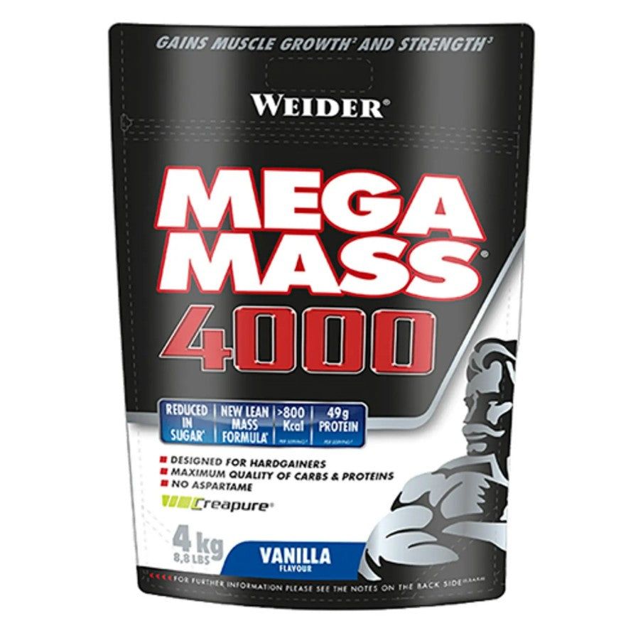 Mega Mass 4000, Vanilla - 4000 grams