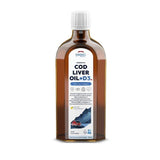 Norwegian Cod Liver Oil + D3, 1000mg Omega 3 (Lemon) - 250 ml.