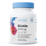 Biotin, 2500mcg - 60 vegan caps