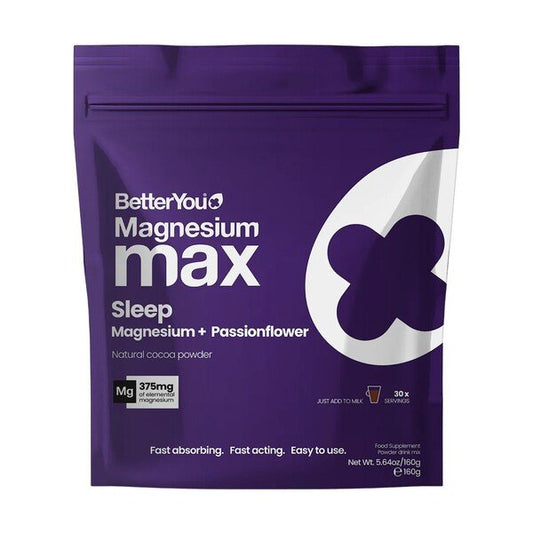 Magnesium Max Sleep, Natural Cocoa - 160 grams