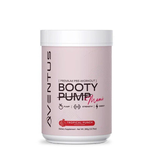 Booty Pump - Premium Pre-Workout, Mami Tropical Punch - 390 grams