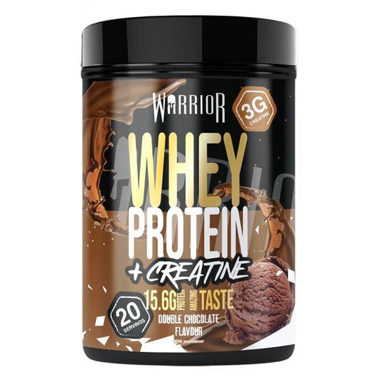 Whey Protein + Creatine, Double Chocolate - 500 grams