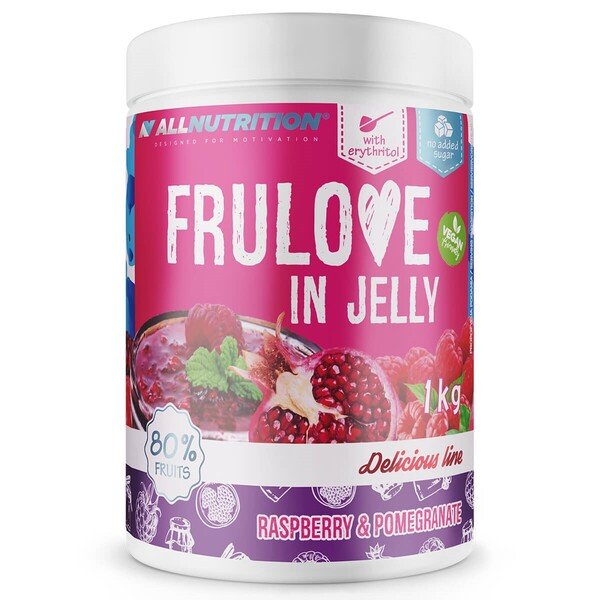 Frulove In Jelly, Raspberry & Pomegranate - 1000 grams
