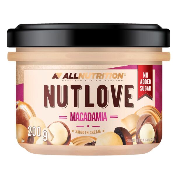 Nutlove Smooth Cream, Macadamia - 200 grams