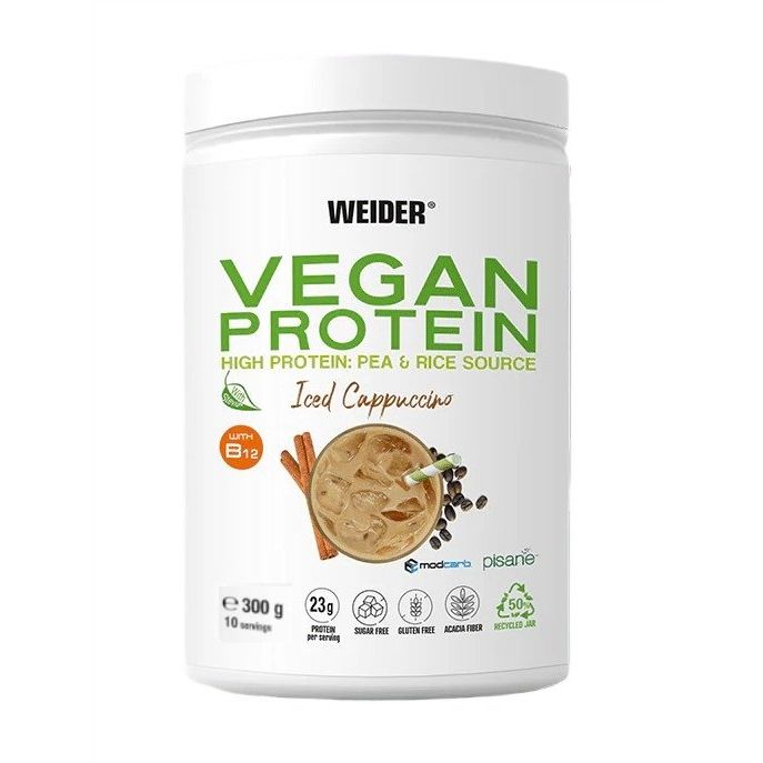 Vegan Protein, Iced Cappuccino - 300 grams