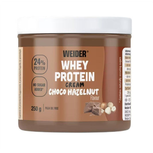 Whey Protein Cream, Choco-Hazelnut - 250 grams