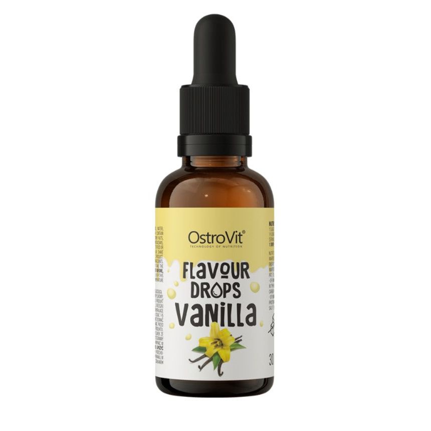 Flavour Drops, Vanilla - 30ml.