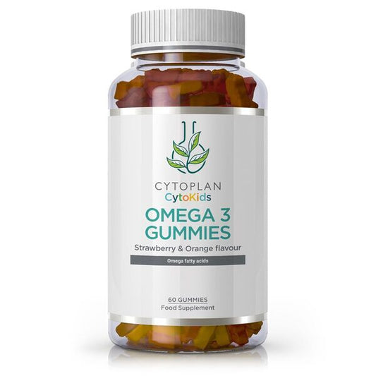 Kid's Omega 3 Gummies, Strawberry & Orange - 60 gummies