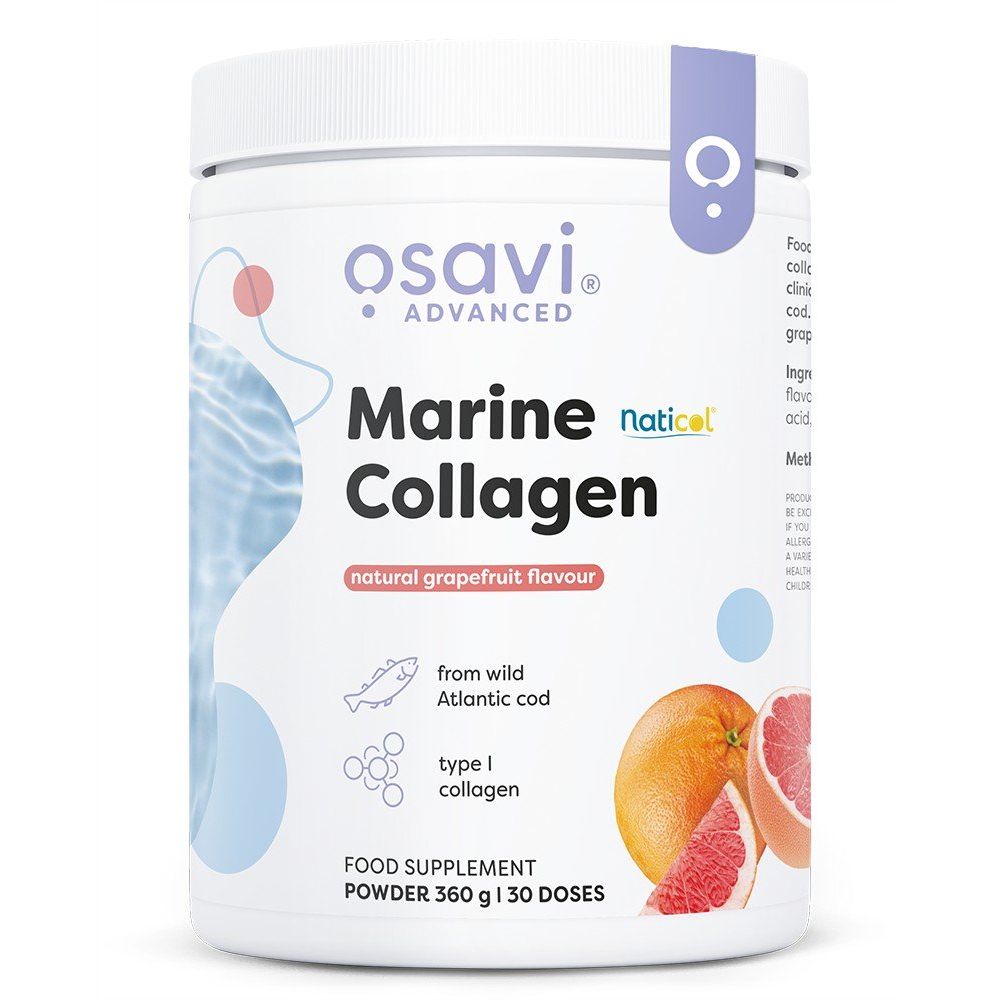 Marine Collagen Wild Cod, Grapefruit - 360 grams