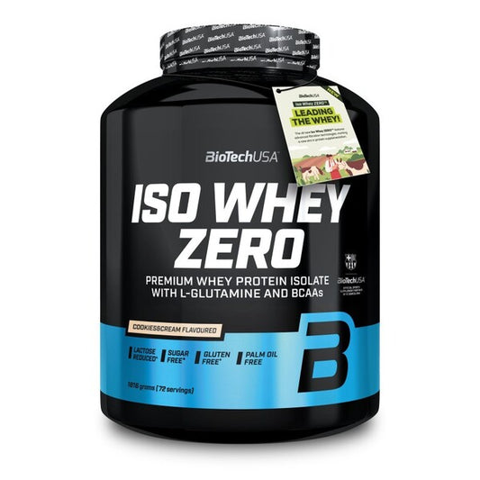 Iso Whey Zero, Cookies & Cream - 1816 grams
