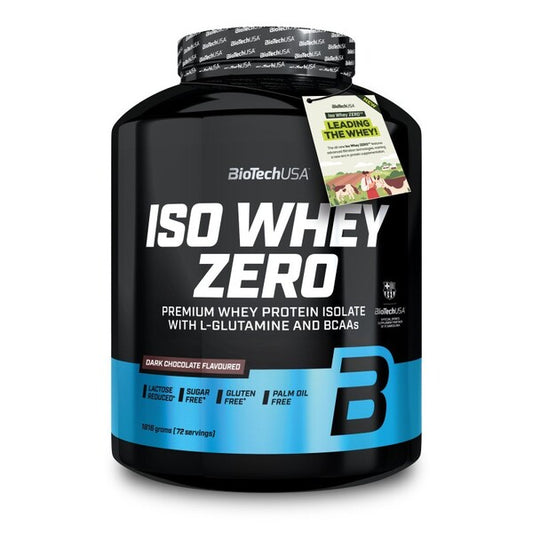 Iso Whey Zero, Dark Chocolate - 1816 grams