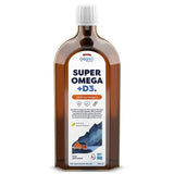 Super Omega + D3, 2900mg Omega 3 (Lemon) - 500 ml.