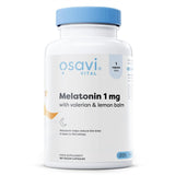 Melatonin with Valerian & Lemon Balm, 1mg - 120 vegan caps