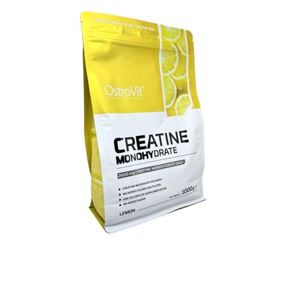 Creatine Monohydrate, Lemon - 1000 grams