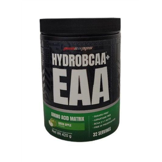 HydroBCAA + EAA, Green Apple - 420 grams