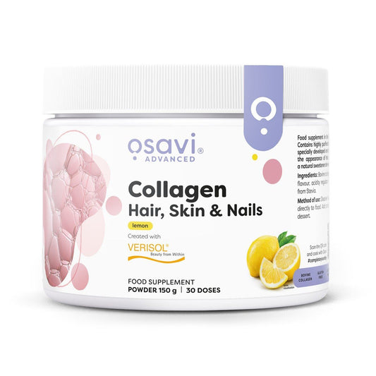 Collagen Peptides (Hair, Skin & Nails), Lemon - 150 grams