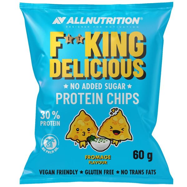 Fitking Delicious Protein Chips, Fromage - 60 grams