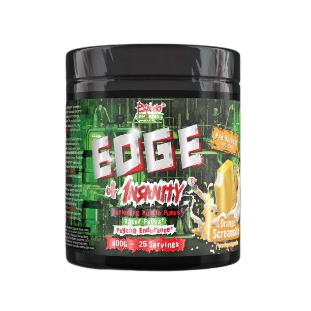 Psycho Pharma Edge of Insanity, Orange Screamsicle - 400 grams