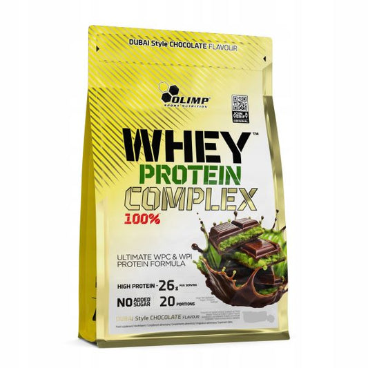 Whey Protein Complex 100%, Dubai Style Chocolate - 600 grams