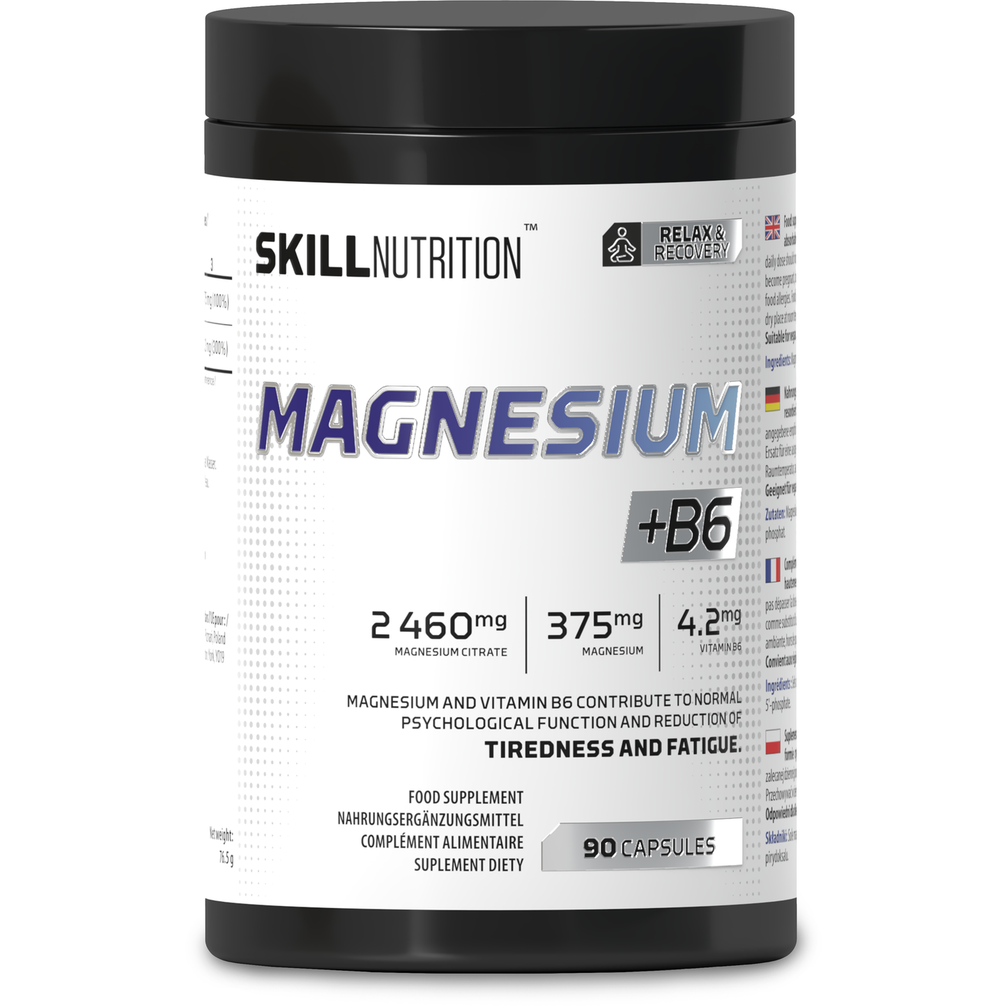 Magnesium + B6 - 90 caps