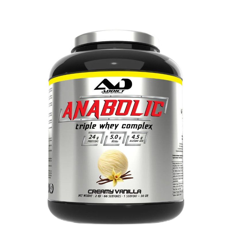 Anabolic Triple Whey Complex, Creamy Vanilla - 2000 grams