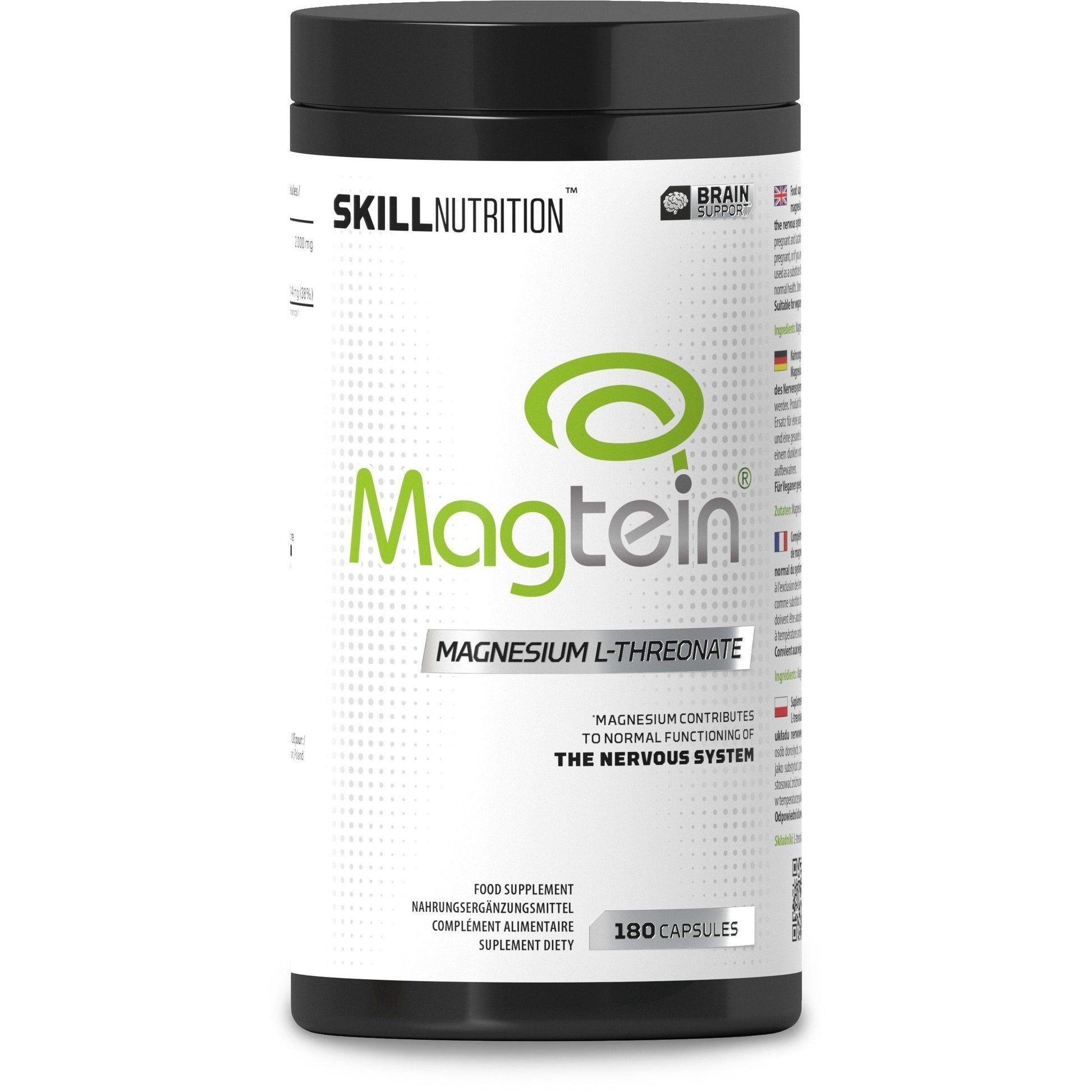 Magtein, Magnesium L-Threonate - 180 caps