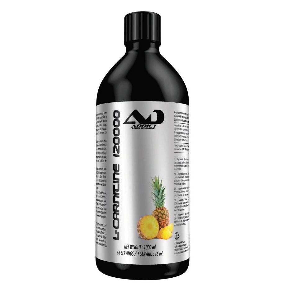 L-Carnitine 120000, Tropical Pineapple - 1000 ml.