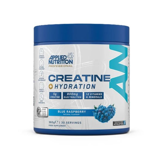 Creatine + Hydration, Blue Raspberry - 360 grams