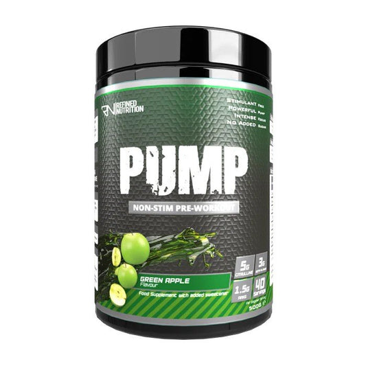 Pump Non-Stim, Green Apple - 500 grams