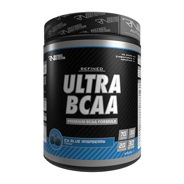 Ultra BCAA, Icy Blue Raspberry - 450 grams