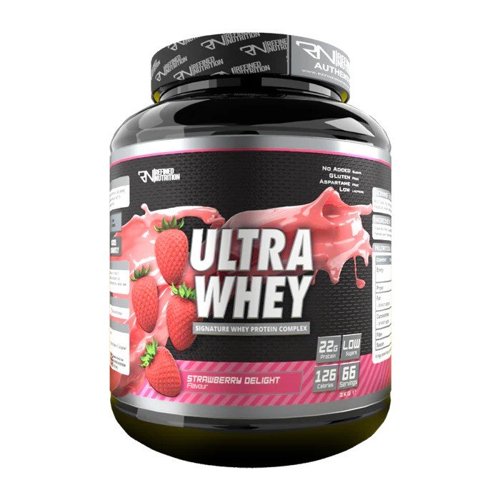 Ultra Whey, Strawberry Delight - 2000 grams