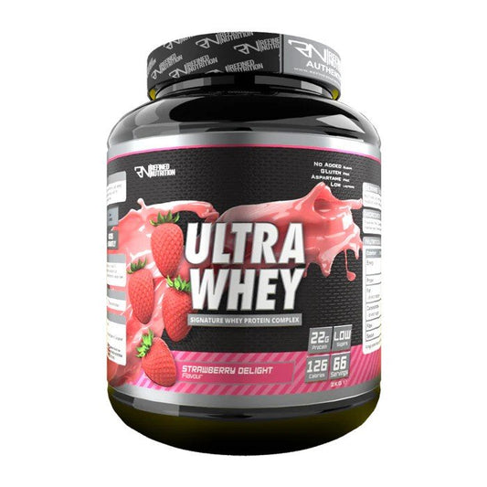 Ultra Whey, Strawberry Delight - 2000 grams